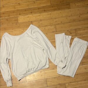 Chic Cream Pajama Set